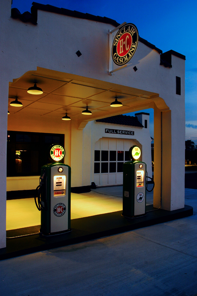 Restored Sinclair Station, Cumming, GA