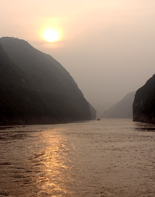 Three Gorges on the Yangtze River, China
